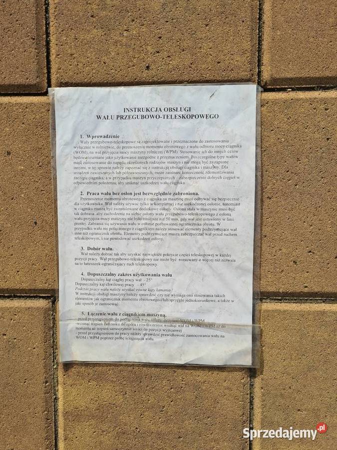 Kosiarka rotacyjna Z041 śląskie Godów