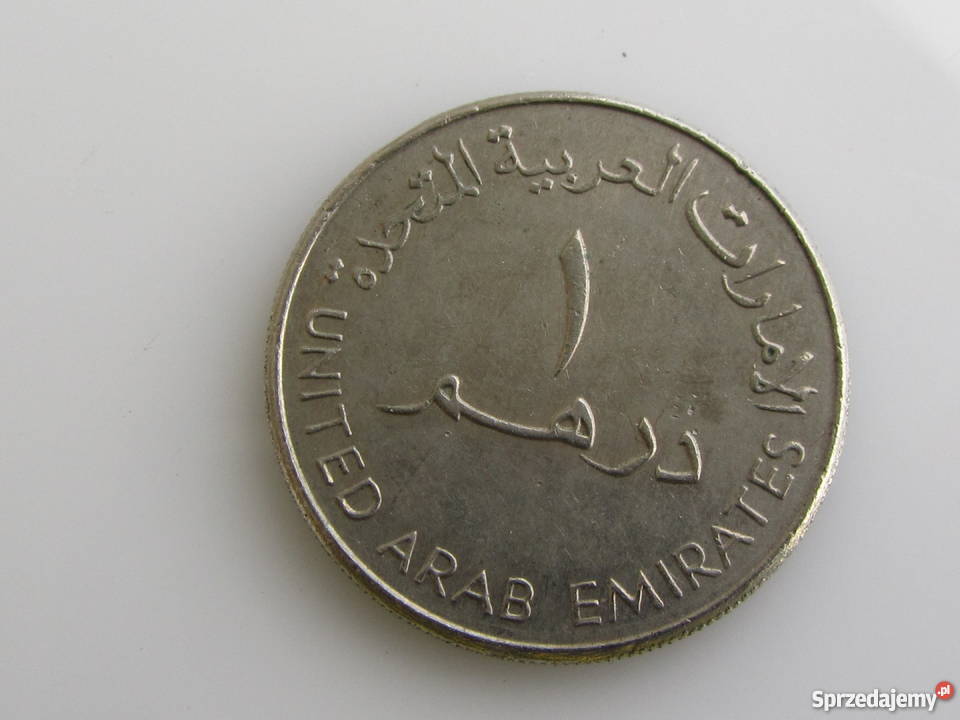 Moneta 1 dirham 19731989 Zjednoczone Emiraty Olecko
