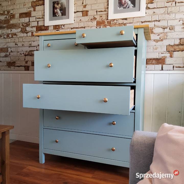Komoda drewniana ikea hemnes bielizniarka szafka 108cm Warszawa