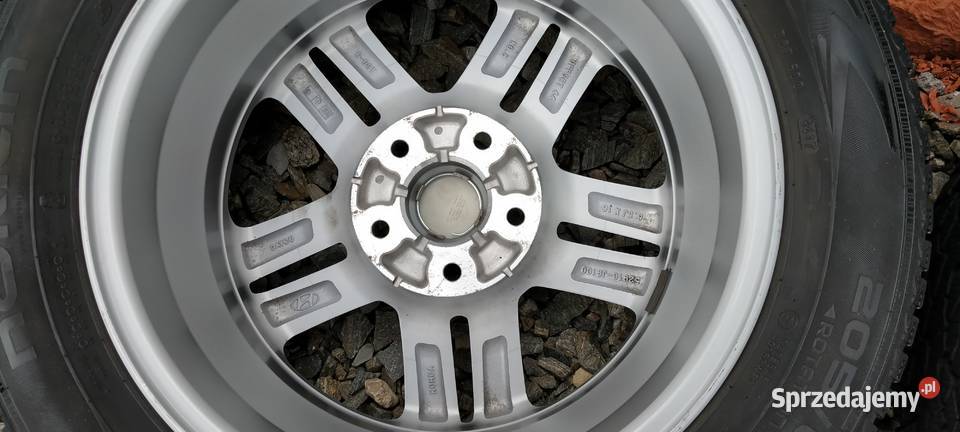 Felgi aluminiowe 65Jx16 ET44 5x1143 piasta fi śląskie Ruda Kozielska sprzedam