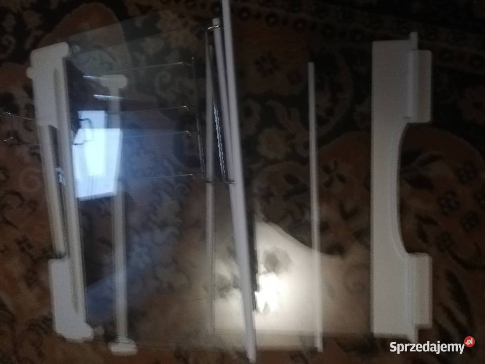 Pułki duże szklane do lodówki indesid Części i Akcesoria Łódź