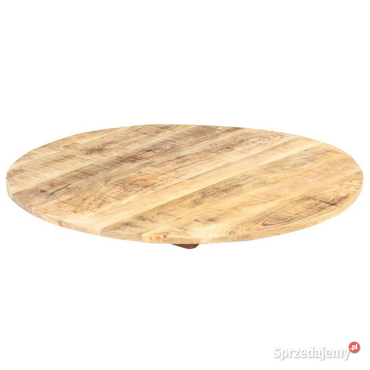 Blat stołu lite drewno mango okrągły 1516 mm 40 Warszawa