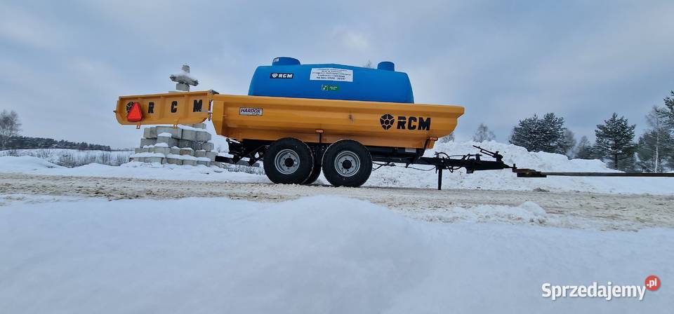 ZBIORNIK WODY PITNEJ przyczepa 5000 L dostępna warmińsko-mazurskie Gołdap