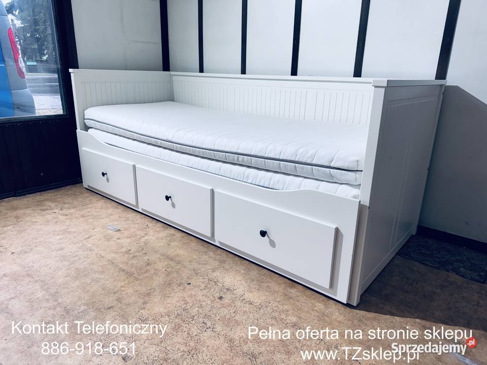 IKEA HEMNES Łóżko Leżanka z 3 szufladami 2 Rybnik