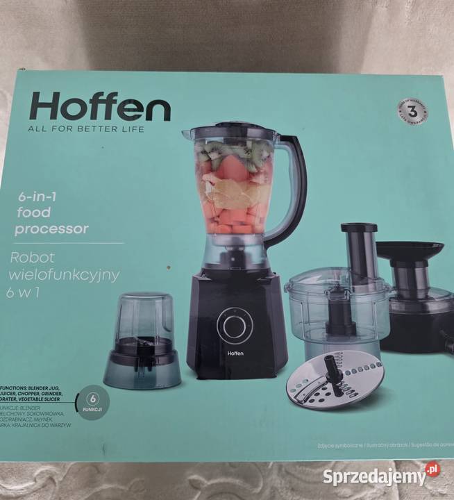 Hoffen Robot wielofunkcyjny 6 w 1 700 W Blender AGD drobne Białystok