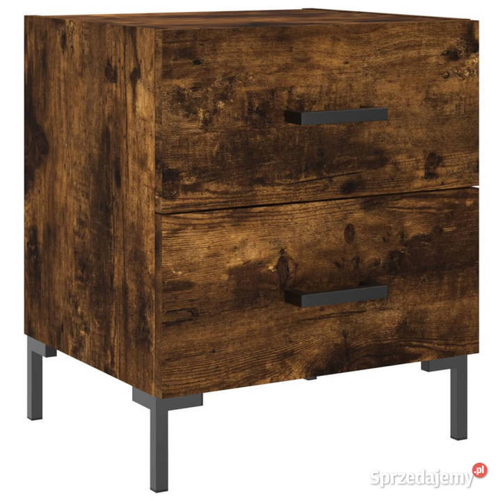 Szafka nocna przydymiony dąb 40x35x475 WM827318 Warszawa