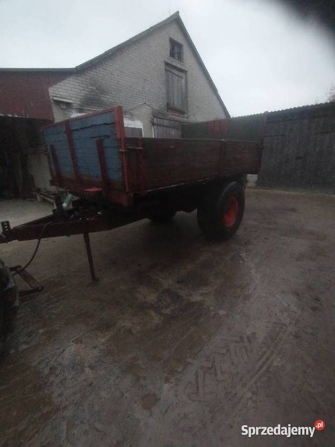 Przyczepa Miller kiper 5 ton z Niemiec nieuszkodzony lubelskie Parczew