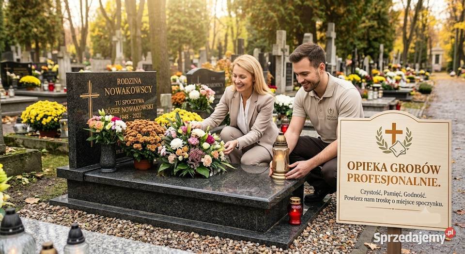 Cennik usługi sprzatania grobów opieki na grobem
