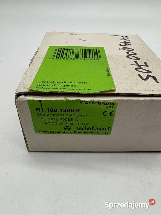 Wieland R118813000 Safety Relay Warszawa