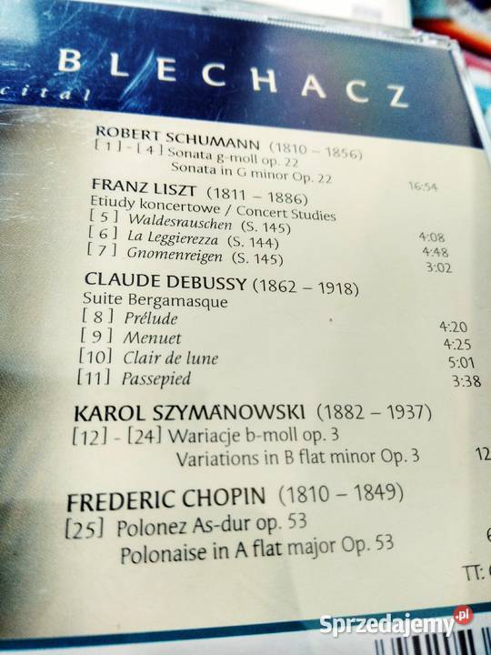 Rafał Blechacz Piano recital muzyka fortepian klasyczna Warszawa