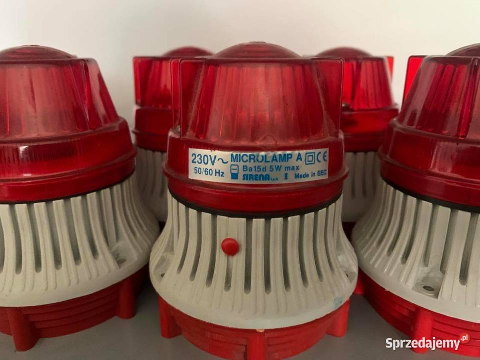 SIRENA MICROLAMP A 230V mazowieckie