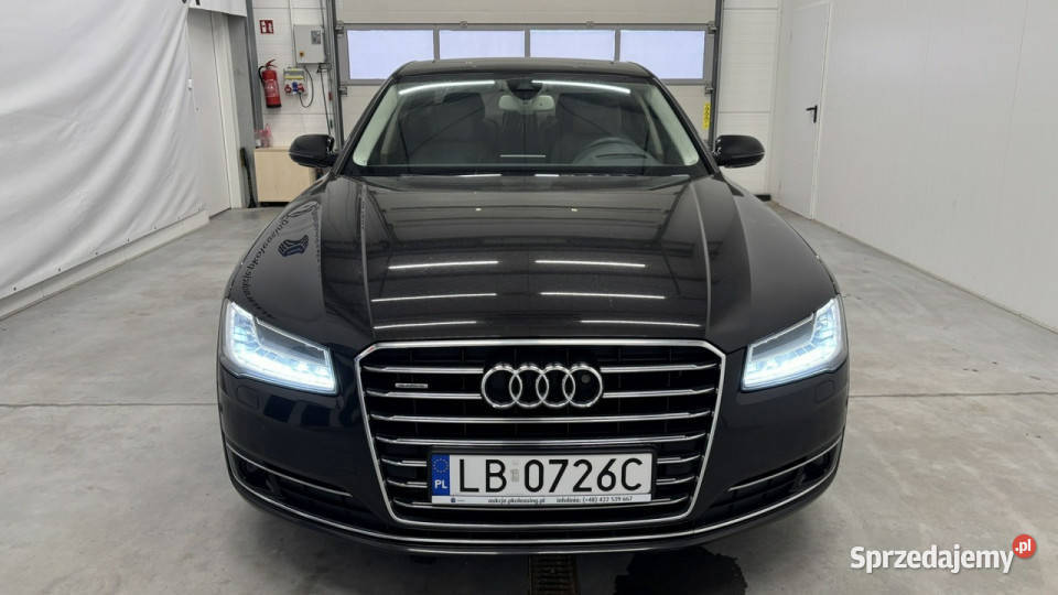 Audi A8 Quattro 30 TDi DPF Tiptronic D5 2017 czarny Grójec