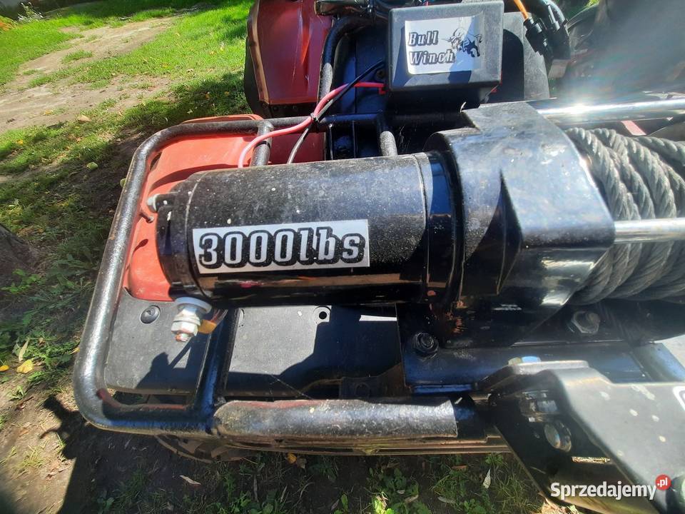 Kawasaki KLF300 Bayou benzyna Kociołki