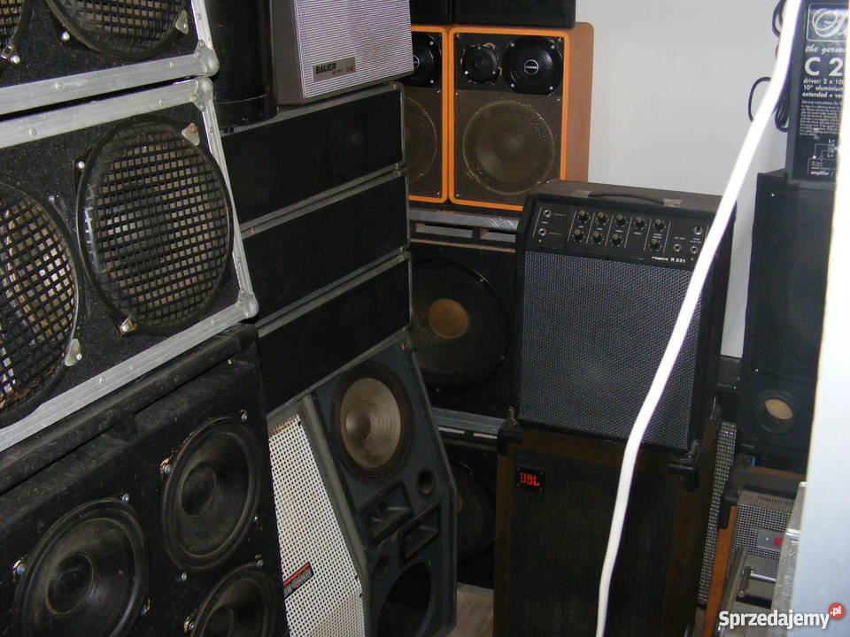 SPRZEDAM KOLUMNY ESTRADOWE DOMOWE MIKSERY WZMAKI Biała