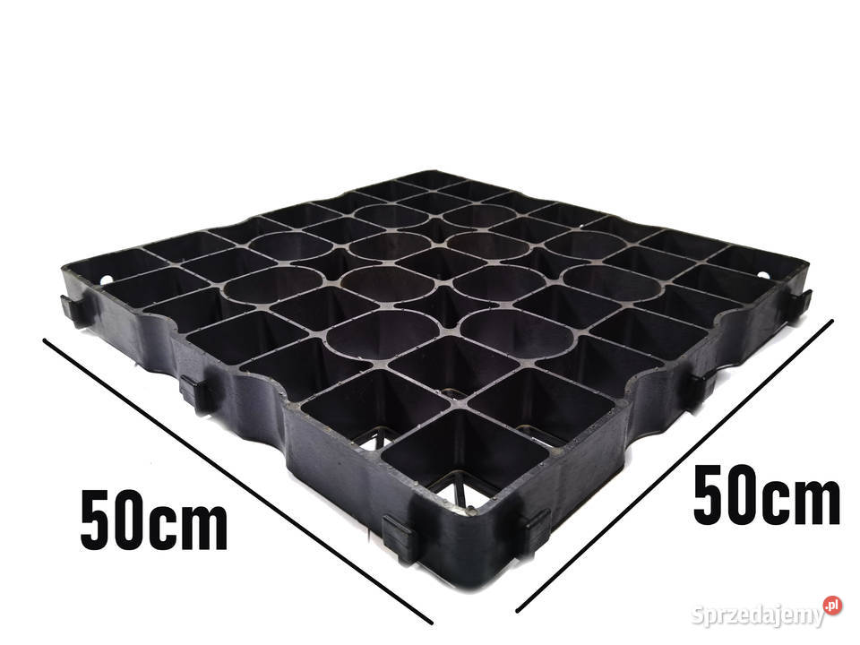 Kratka trawnikowa 5 50 x 50 czarna SUPER MOCNA Warszawa