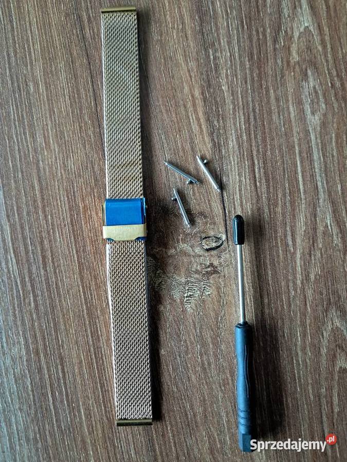 nowy metalowy pasek do smartwacha 14 mm Sandomierz