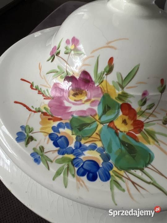 Waza porcelanowa sygnowana maki chabry antyk Zabrze sprzedam