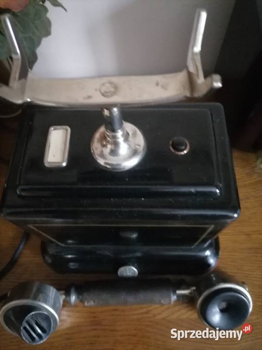 Stary telefon na korbke z lat 30 tych małopolskie Kraków