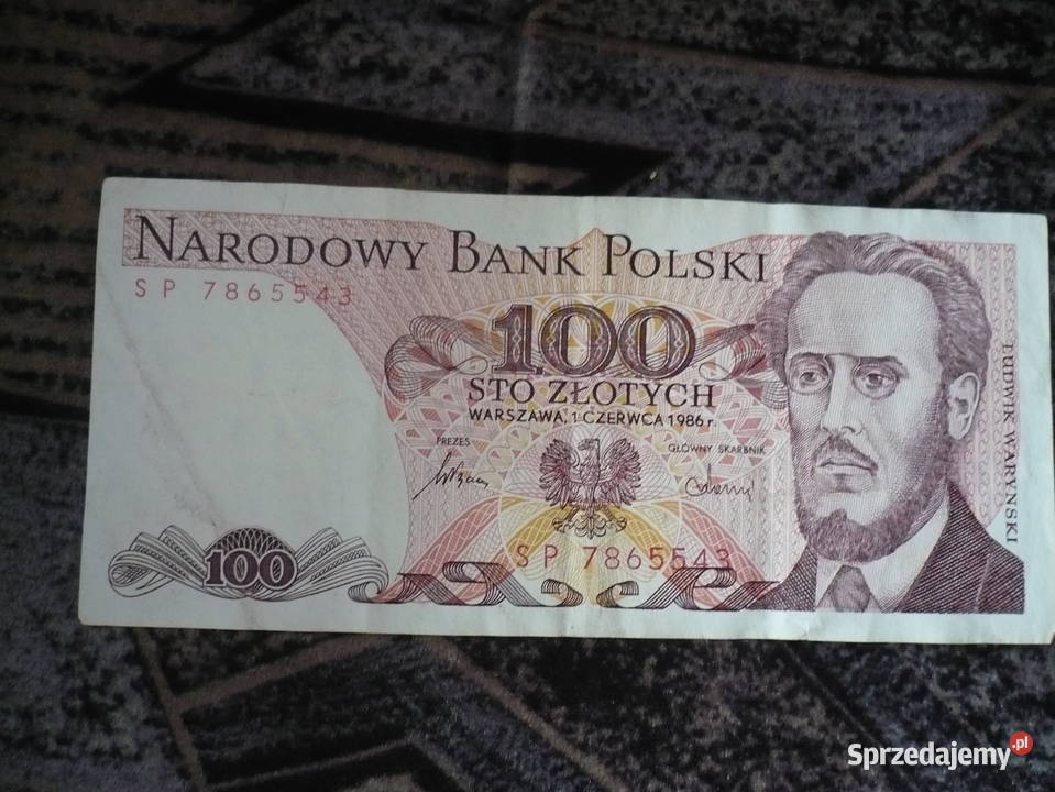 Banknoty 50 i 100 100 sztuk Sztum sprzedam