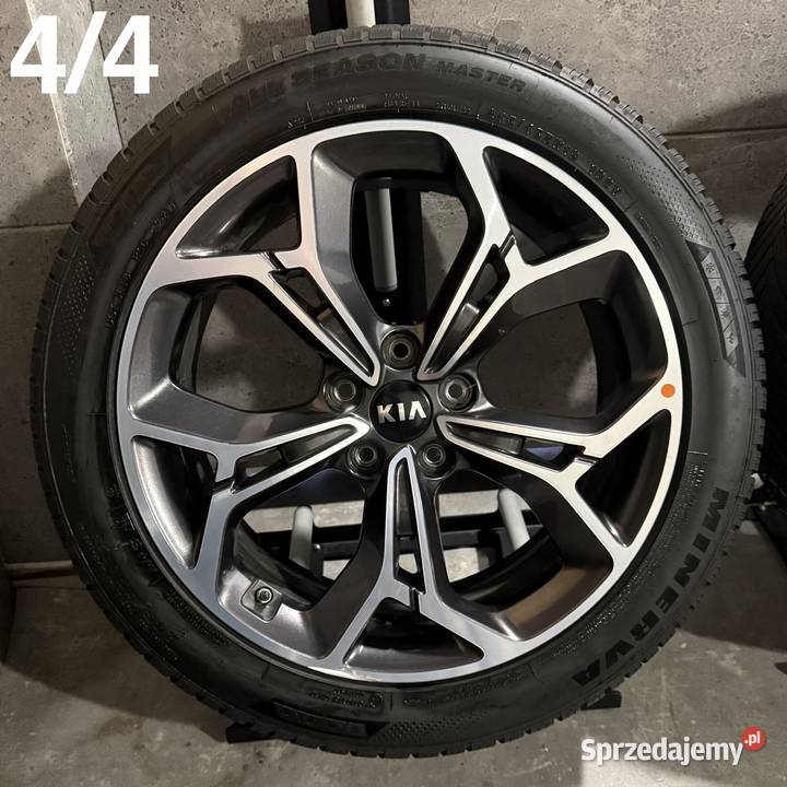 ZIMA 19 Kia Sportage OEM felgi koła komplet z wielkopolskie sprzedam