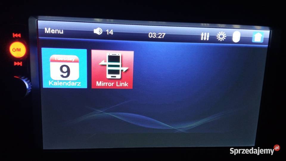 Radio samochodowe MP3 RDS 1 din HIPPCRON HD 7 Posługowo