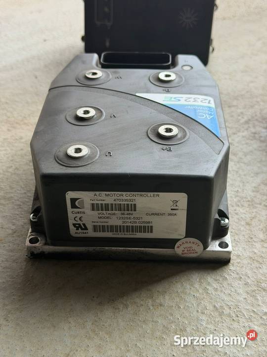 Sterownik Curtis 1232SE5321 3648V 350A sprzedam