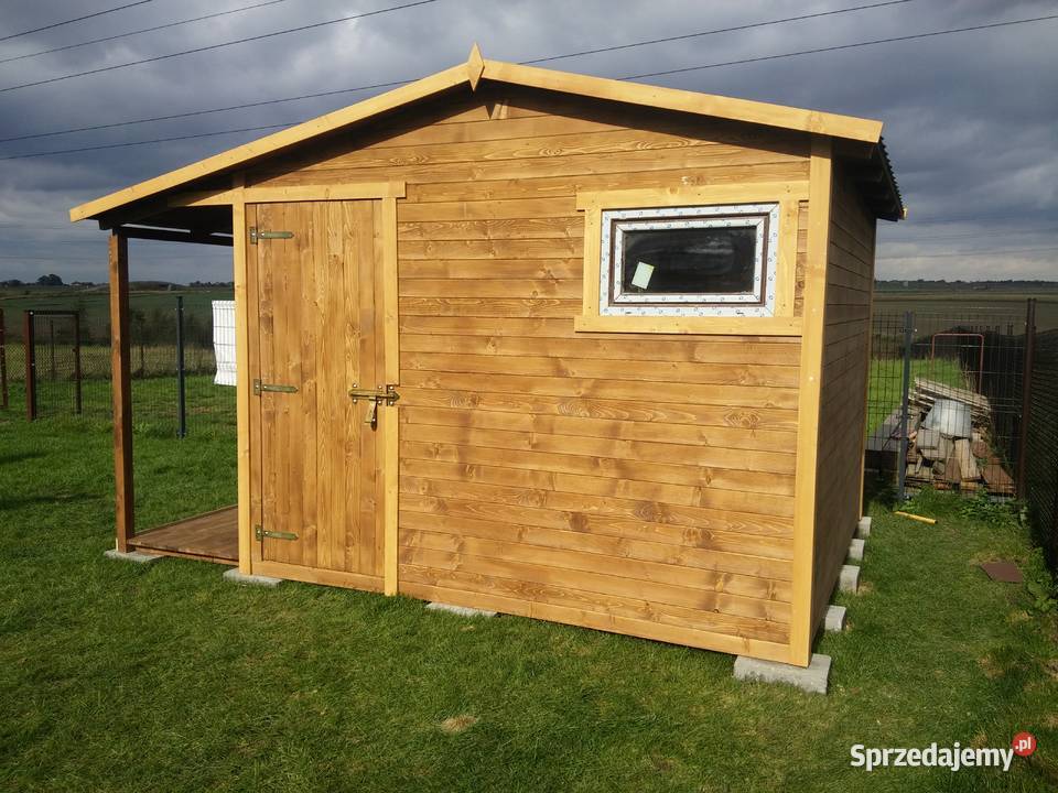 Domek narzędziowy z drewutnią montaż kraj Domki narzędziowe śląskie Bytom sprzedam