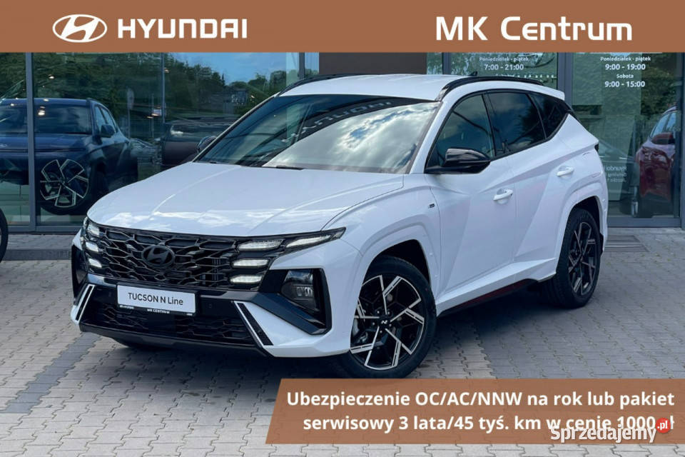 Hyundai Tucson 16 TGDI 2WD 6MT 160 MY25 wersja ABS Piotrków Trybunalski