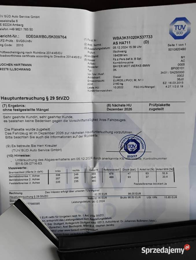 BMW F31 xdrive modern line elektryczne szyby małopolskie