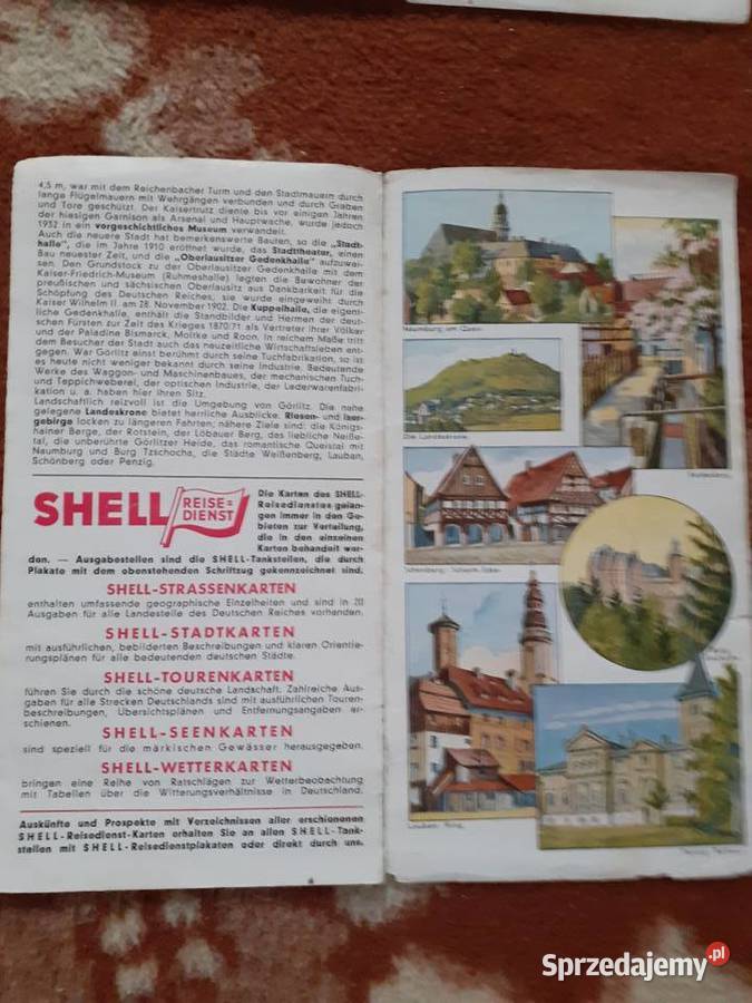 Sprzedam plan miasta Gorlitz z 1935r Ziębice sprzedam