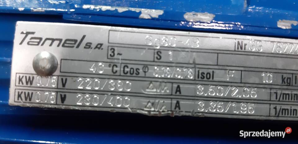 Silnik 075 kW Produkcja Leszno