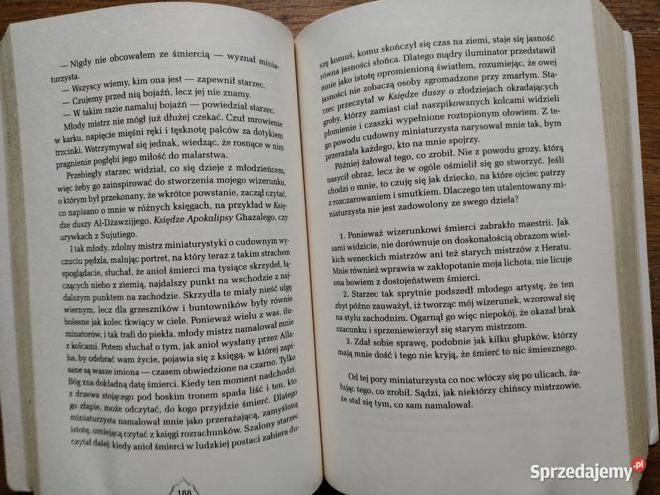 Nazywam się Czerwień Orhan Pamuk Nobel 2006 Kraków sprzedam