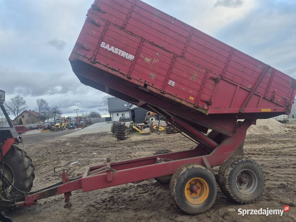 Przyczepa tandem baastrup 7 ton Przyczepy rolnicze Nowa Karczma