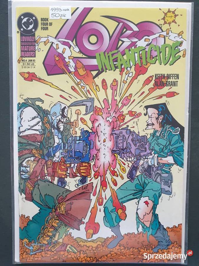 Lobo 8 orginalnych komiksów DC Amerykańskie pomorskie Gdynia