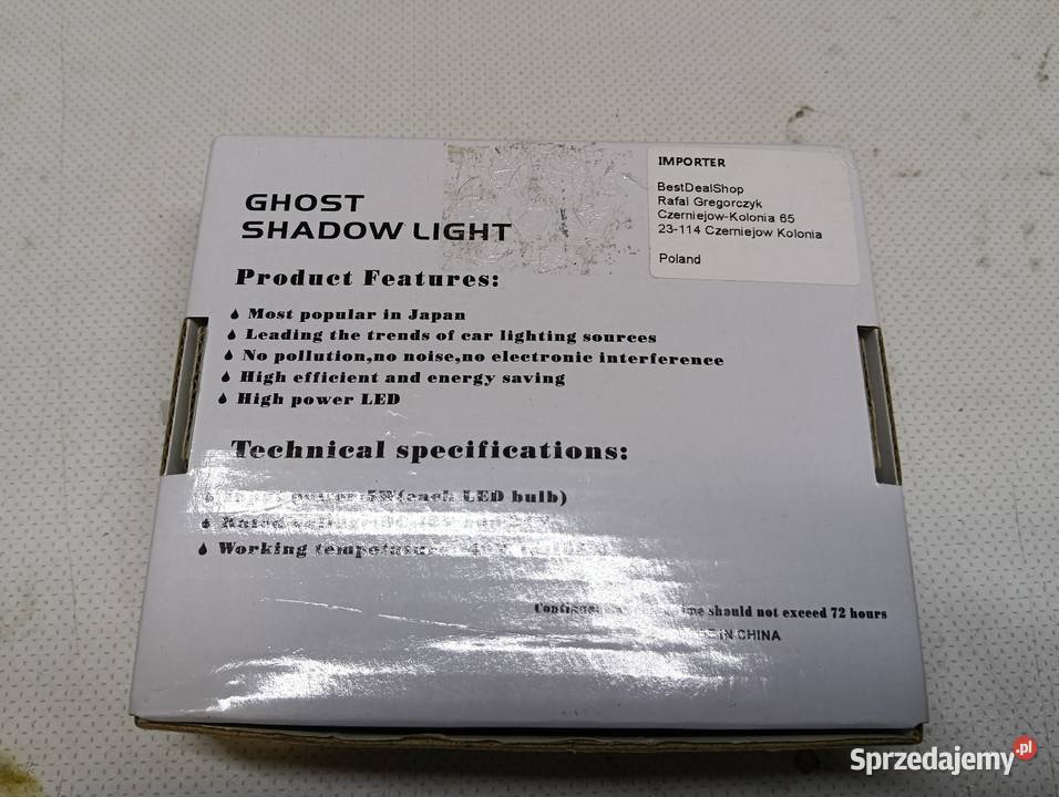 BMW powitalne logo led