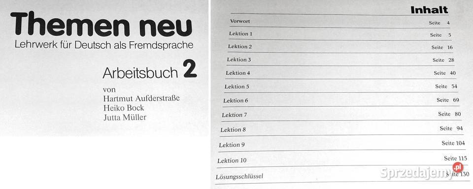 Themen neu 2 Arbeitsbuch Heiko Bock Jutta Muller Pozostałe