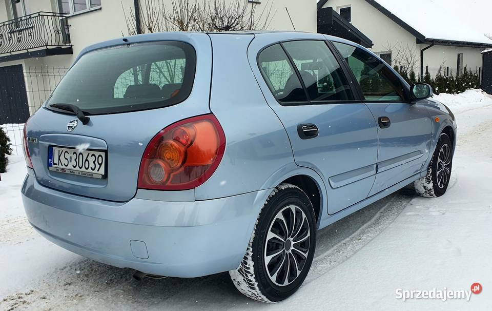 Nissan Almera 15 benzyna 167 przebiegu Cyców sprzedam