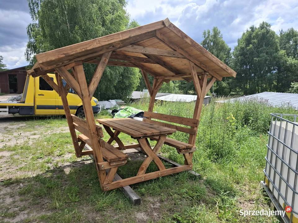 meble ogrodowe komplet z zadaszeniem Zestawy mebli ogrodowych Piaseczno