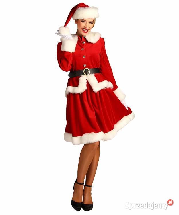 Profesjonalny strój Śnieżynki Pani Mikołajowej zachodniopomorskie sprzedam