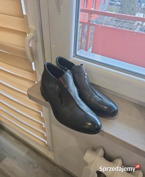 Skórzane buty Lasocki z metki 42 inna Bytom sprzedam