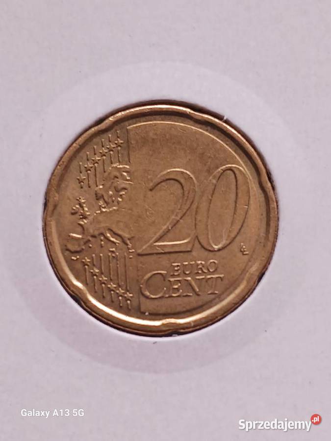 20 Eurocentów Belgia 2009 r Konin