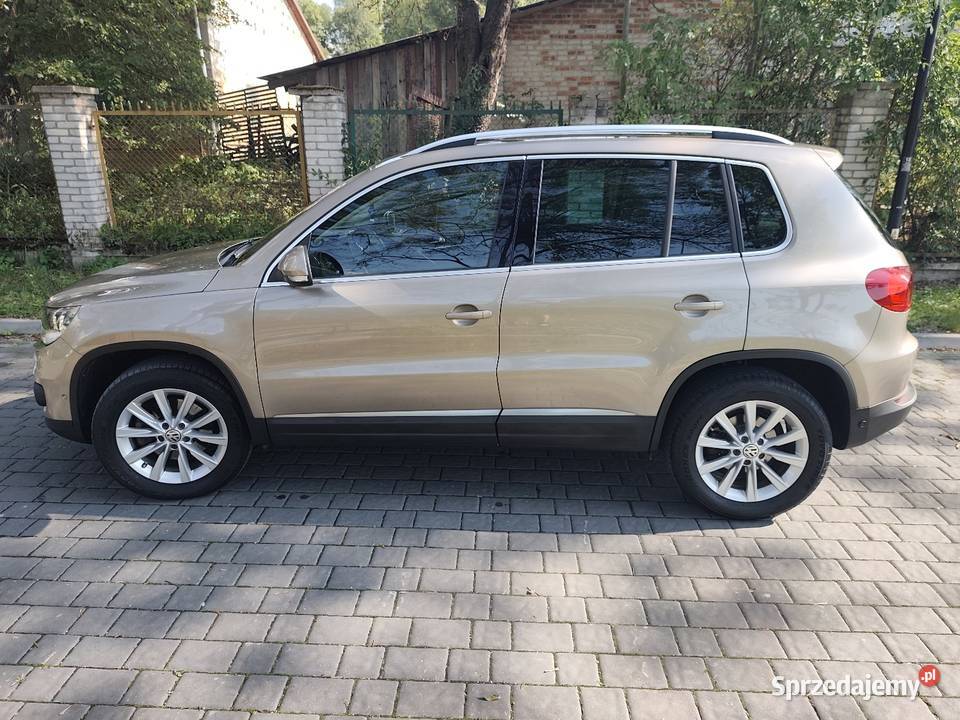 Świeżo sprowadzony VW Tiguan 20 TDI 4x4 przebieg kurtyny powietrzne Krasnobród sprzedam
