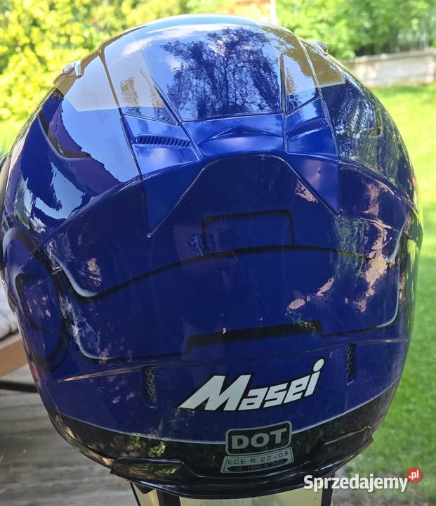 Kask Masei helmets w malowaniu oryginał IRON MAN Kaski i odzież Bydgoszcz