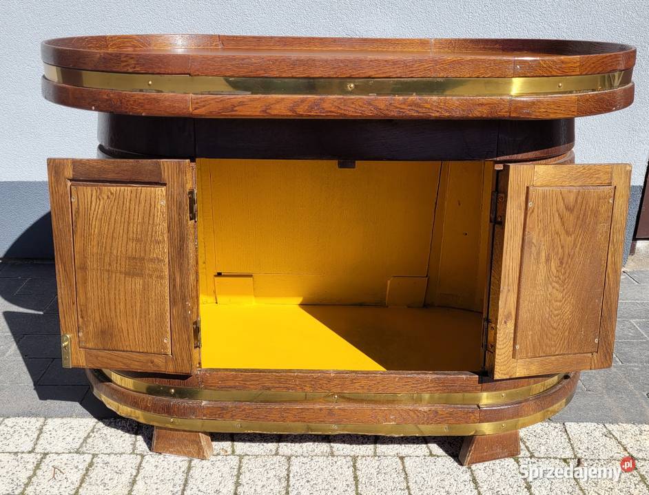 Dębowy barek podwójna beczka Zamość