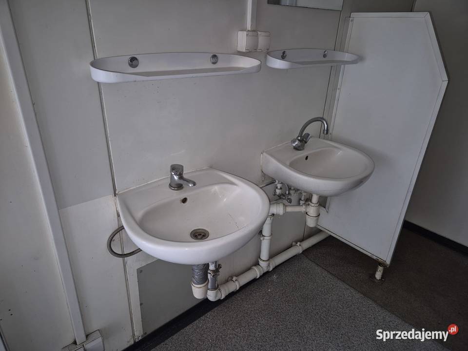 Kontener sanitarny prysznice wc umywalki pisuar Gdańsk