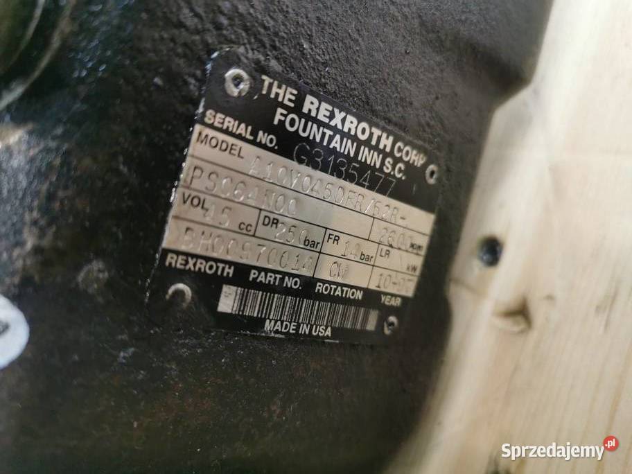 Pompa Rexroth A10V045DFR Wilkowo