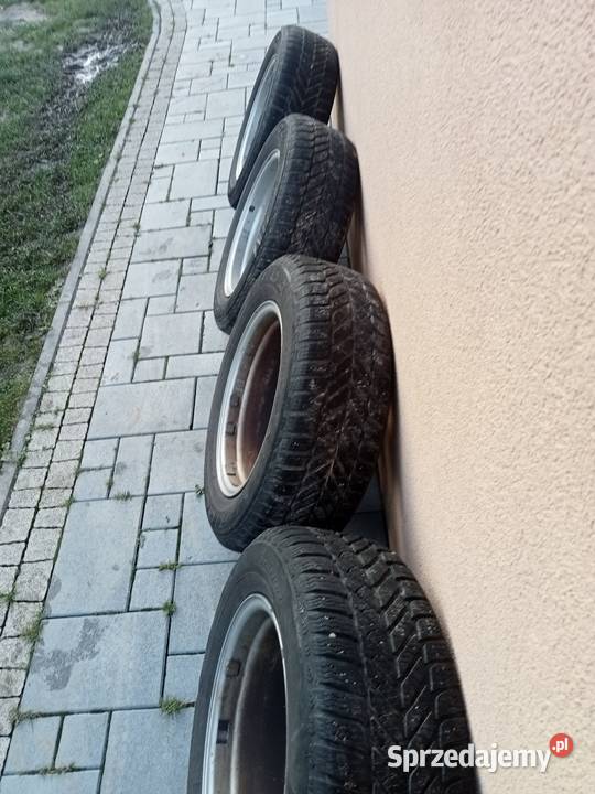 Oryginalne koła aluminiowe z oponami zimowymi Koła małopolskie Nowy Sącz sprzedam