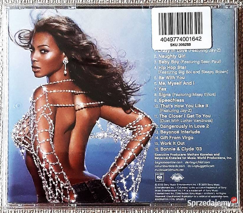 Wspaniały Album BEYONCE Album Dangerously In pop Zabrze