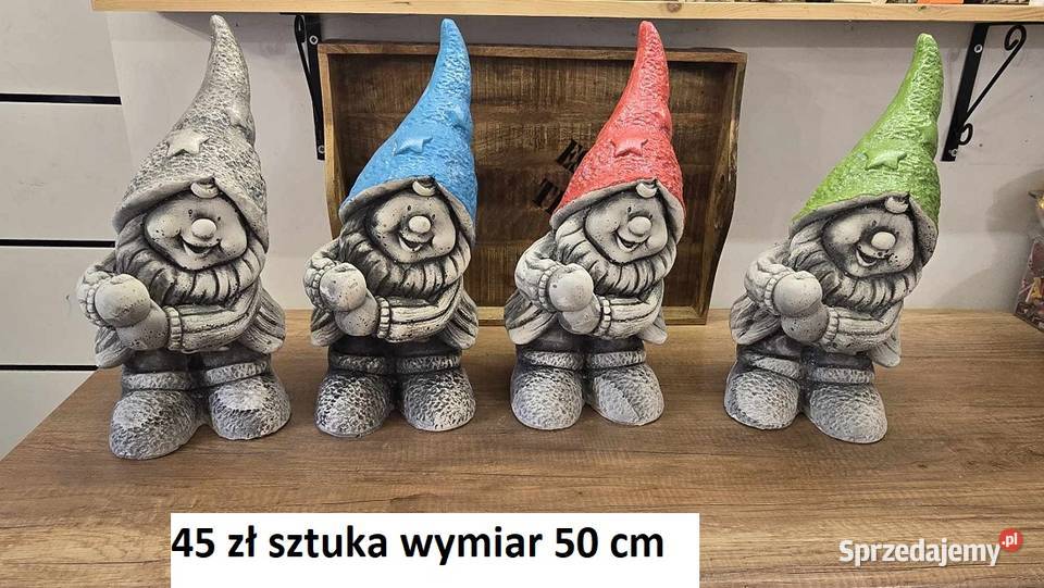Renifer świąteczny łoś gipsowy bałwan gipsowy Wrocław