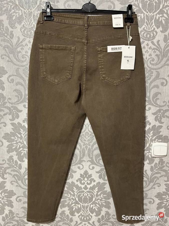 Brązowe dżinsy Mom Fit 3XL Moon Girl Warszawa sprzedam